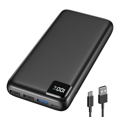 A ADDTOP Power Bank 20000mAh Batería Externa - 22,5W USB C Carga Rapida Cargador Portátil con 4 Salidas Bateria Portatil para Teléfono Tabletas