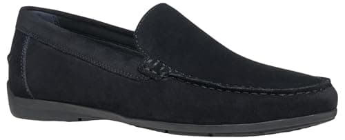 Geox Men's U SIRON A Moccasin, Navy, 10 UK