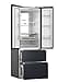 Haier HFW7720ENMB Frigorifero Frigorifero/Porta French Door/Colore: Obsidian Black Inox / 477 Liter/MyZone Plus/Humidity Zone/Smart Home: Wi-Fi integrato/Controllo anche tramite App - 4