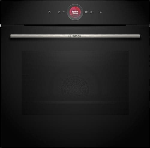 Bosch - Horno Multifunción, 60 cm, Serie 8, Electrónica TFT TouchControl, AirFry, Función Assist, Home Connect, Pirólisis, Negro, HBG7741B1