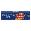 Barilla Pasta Spaghettini N.3, Pasta Lunga di Semola di Grano Duro, I Classici, Tempo di Cottura 5 Minuti, Confezione 1 kg - 1