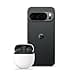 Google Pixel 10 Pro - Smartphone Android sbloccato con Gemini, sistema a tripla fotocamera posteriore, autonomia di oltre 24 ore e display Super Actua da 6,3" - Nero ossidiana, 128GB + Buds 2A - 1