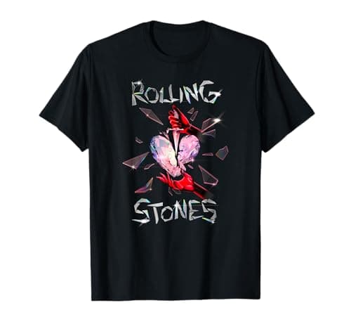 The Rocking Heart of the Rolling Stones Music T-Shirt
