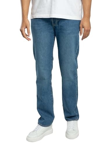 Levi's 501 Original Fit, Jeans Uomo, Window Pane LTWT, 34W / 30L