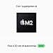 2022 Apple PC Portatile MacBook Pro con chip M2: display Retina 13", 8GB di RAM, 256GB ​​di archiviazione ​​​​​SSD ​​​​​​​Touch Bar, tastiera retroilluminata; color​​​​​​​ Argento - 3