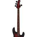 Sterling by Music Man Basso a 4 corde, destro, scuro Scarlet Burst Satin (RAY34PB-DSBS-R2) - 3