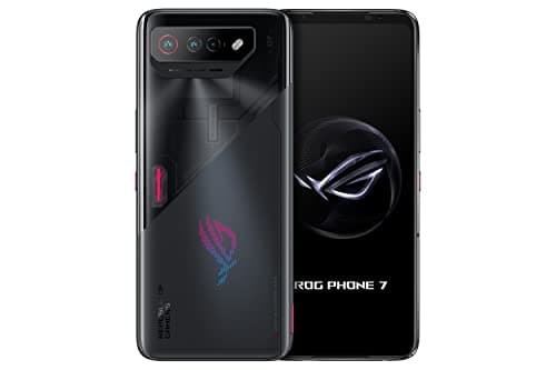 ROG Phone 7, EU Official, Black, 256GB Storage and 12GB RAM, 6.78 Inches, Snapdragon 8 Gen 2.