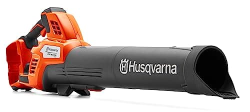 Husqvarna Leaf Blaster 350iB - Soplador de Hojas inalámbrico Alimentado por batería, soplador de Hojas de batería de 200 mph 800 CFM con Motor sin escobillas y Funcionamiento silencioso, Iones de