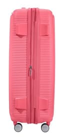 American Tourister Soundbox - Hard Shell Suitcase 77 cm Large - Trolley Suitcase with 4 Wheels, TSA Lock, Expandable & Light - 97/110 L - Pink (Sun Kissed Coral) - 5