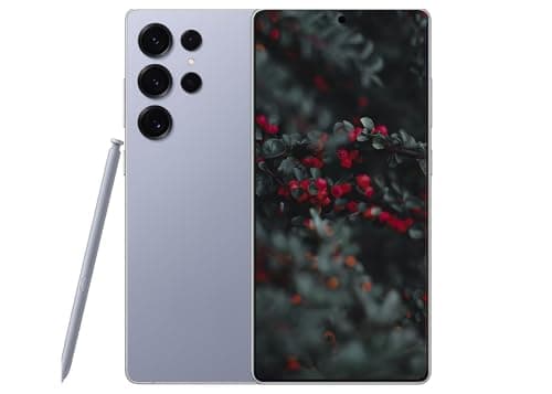Samsung Galaxy S25 Ultra 5G Mobile con Galaxy AI (Titanium Silverblue, 12 GB de RAM, 256 GB de almacenamiento), marco de titanio, Ultra Gaming con Snapdragon 8 Elite, cámara de 200 MP con motor