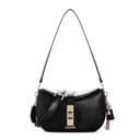GUESS Brooke Shoulder Bag, Black, One Size, Brooke Shoulder Bag - 1