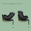 Maxi-Cosi Mica 360 S, Autositz 360 Grad drehbar, 3 Monate– 4 Jahre (61–105 cm), i-Size Baby Autositz, FlexiSpin Drehung, 5 Liegepositionen, G-CELL Schutz, Easy-in Gurthaken, Tonal Black - 3