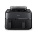 Philips Airfryer Serie 5000 Dual Basket con vapor - 9L, tecnología RapidAir Plus, 19 funciones en 1, 90% menos de grasa, Air Steam, 2 cestas, 2 tamaños, Cocina a vapor, Accesorios (NA550/00) - 13