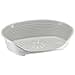 Ferplast Siesta Deluxe Dog Bed Plastic Dog Bed Large Washable Dog Basket Breathable Non-Slip 84 x 55 x H 28.5 cm Grey - 1