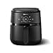 Philips Airfryer Serie 2000 - Friggitrice ad aria da 4,2L, 1500W, Tecnologia RapidAir, Touchscreen digitale, 13 modalità, 9 funzioni preimpostate, Fino al 90% di grassi in meno, Nero (NA229/00) - 1