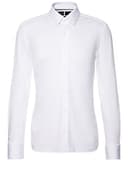 BOSS Herren P-HANK-s-C1-222 Slim-Fit Hemd aus Baumwoll-Mix mit Performance-Stretch Weiß 41 - 7