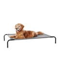 Amazon Basics Kühlendes erhöhtes Hund Haustierbett, Grau, Größe L, L 130 x B 80 x H 19 cm - 1