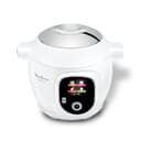 Moulinex Cookeo+ Intelligenter Multicooker mit hohem Druck, 6 l, 80 integrierte Rezepte, unbeaufsichtigt, intuitives Display, Schritt-für-Schritt-Anleitung zum Kochen, spezielle App, weiß CE854110 - 1