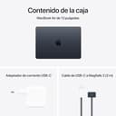 Apple 2025 MacBook Air de 13 Pulgadas con Chip M4: diseñado para Apple Intelligence, Pantalla Liquid Retina de 13,6 Pulgadas, 16 GB de Memoria unificada, 256 GB SSD, Teclado español; Medianoche - 6