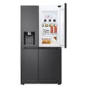 LG GSJE81EPBD Side-by-Side Kühlschrank mit Eis-, Crushed Ice- & Wasserspender, 628 L, interner Wassertank, UVnano, DoorCooling+, LINEARCooling, Wi-Fi, Metallic Black [Energieklasse D] - 4