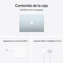 Apple 2025 MacBook Air de 13 Pulgadas con Chip M4: diseñado para Apple Intelligence, Pantalla Liquid Retina de 13,6 Pulgadas, 16 GB de Memoria unificada, 512 GB SSD, Teclado español; Azul Cielo - 6