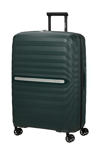Samsonite Neo Flux - Spinner L, Erweiterbarer Koffer, 75 cm, 109/121 L, Grün (Jungle Green)