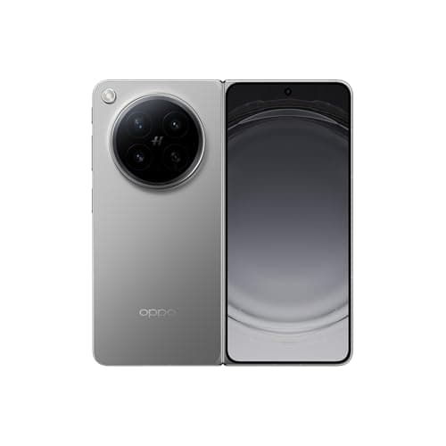 OPPO Find N6 5G CPH2765 512 GB Speicher, 16 GB RAM, Klappbildschirm, Android 16, werkseitig entsperrtes Smartphone, Silber