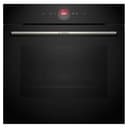 Bosch - Horno, Serie 8, 60 cm de ancho, Función Platos, AirFry, Asistente de limpieza con agua, negro, HBG724AB1 - 1