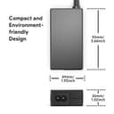 TAIFU 24V AC/DC Adapter for Epson FF-680W FF-640 Workforce ES-400 ES-500WR ES-580W DS-530 DS-510 WF110 WF-100 Document Scanner,Epson Perfection V500 V550 V600 V700 V750 V800 V850 Scanner Charger - 4