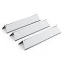 WELL GRILL 38.9 cm 7635 Stainless Steel Flavorizer Bars Heat Plates Flame Plates for Weber Spirit E-210 E-220 S-210 S-220 (2013-2017), Spirit II 200 Series Model (2017-Neuer), Pack of 3 - 1