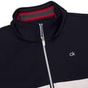 Calvin Klein Hombre Scale Rendimiento 1/2 Zip Golf suéter - Armada - XL - 3
