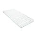 Babymoov Cosy'Lite Ergonomic Baby Mattress 70 x 140 cm - Optimal Comfort and Support for Spine and Round Head - High Density Foam 10 cm - Removable Cover - Oeko-Tex Certified - 1