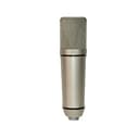 All Metal U87 Condenser Microphone Professional Recording Microphone for Computer/Laptop Podcast Gaming YouTube Singing Studio (Color : Blue Logo) - 1