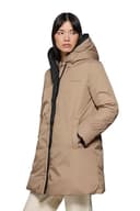 Polo Club Cappotto Reversibile da Donna in colore Nero e con Cappuccio fisso - Giacca Invernale - 4