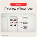 LG SMART Monitor 27U731SA-W, 4K UHD IPS 27 inch, 60Hz, 5ms GtG, HDR10, Wi-Fi, Bluetooth, Home office - Remote Desktop, Airplay, webOS smart apps with remote, Speakers, HDMI, USB-C, White - 6