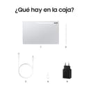 Samsung Galaxy Tab S10 Ultra 256GB + Cargador - Tablet IA, Tableta Android Wifi, 12GB RAM, Pantalla AMOLED, Antirreflejos, S Pen Incluido, Plata (Versión Española) - 10