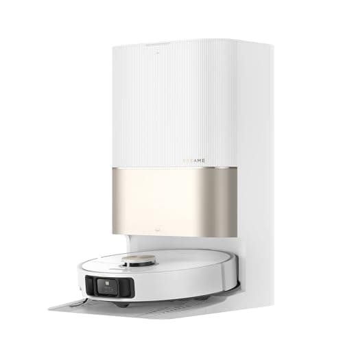 dreame X40 Ultra Complete Robot Vacuum Cleaner, 12000 Pa Robotic Vacuum with Removable and Lift Mop, Extensive Cleaning with Side Brushes, MopExtend technology, Self-Cleaning Mop in 70° Hot Water