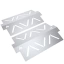 teileplus24 RE-2 Hitzereflektoren Gasgrill aus Edelstahl kompatibel mit Weber Spirit 300er 2013- | erhöht die Hitze | verringert den Gasverbrauch | gleichmäßige Wärmeverteilung - 2