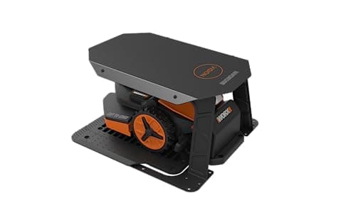 WORX WA0821 - Garage per robot tosaerba Landroid VISION – Protezione dalle intemperie estreme e dai raggi solari – stabile e durevole – facile da montare – in materiale riciclato