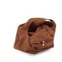 MODELISA - Bolso Saco Piel Antelina Shopper Made In Italy Mujer (Marrón) - 5