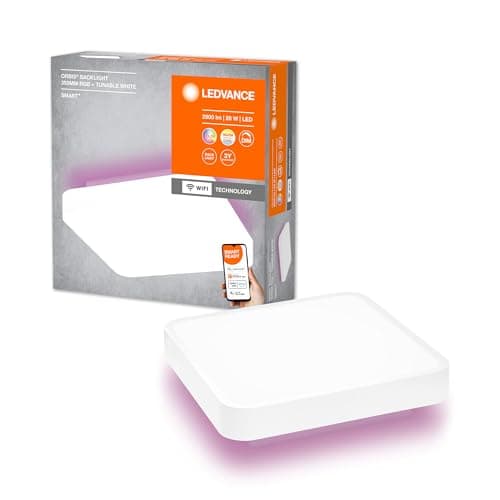 LEDVANCE Decorative Ceiling Backlight with WiFi Technology 28 W, Bianca