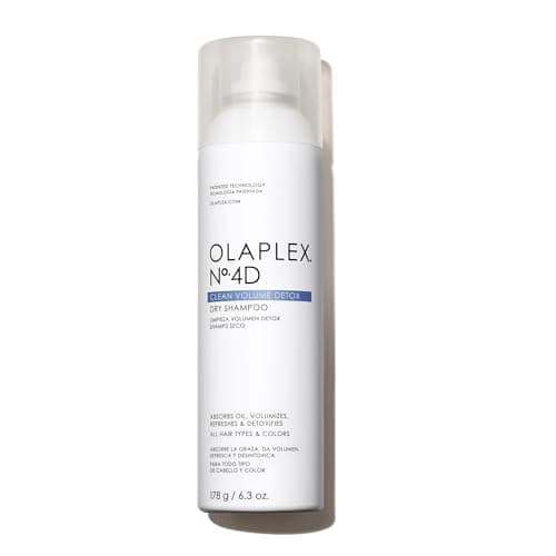 Olaplex No 4D Clean Weightless Volume Dry Shampoo, Detoxifies The Scalp, Neutralises Odours, Leaves A Clean Hair Feel, For All Hair Types, 250 ml