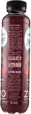 12 x San Benedetto Succoso Frutas Rojas Zero PET sin azúcar 40cl zumo de fruta - 2
