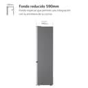 LG GBM22HSADH - Frigorífico Combi, 2m, Clasificación D, capacidad de 358l, inox antihuellas, serie 200 - 7