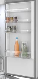 Bosch Freistehende Kühl-Gefrier-Kombination 203 x 60 cm, Serie 4, Total No Frost, VitaFresh XXL für länger frische Lebensmittel, Easy Access Shelf, Perfect Fit, Metall-Optik, KGN392LCG - 14