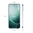 OPPO A6 Pro 5G - Smartphone sbloccato con IA, 8 GB RAM+256 GB, Batteria 6500 mAh, Ricarica Rapida 80 W, Display AMOLED 120 Hz, IP69, Fotocamera 50 MP AI, Dual SIM, Versione spagnola - Titanio - 2