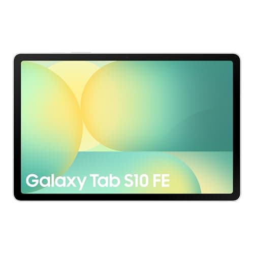 Samsung Galaxy S10 FE Android Tablet, Wifi, 256GB Storage, 8GB Memory, 10.9" Display, S Pen included, Long lasting Battery, Silver, 3 Year Samsung Extended Warranty (UK Version)