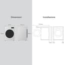 LG AI DD F4R3013NSWB Lavatrice a Carica Frontale 13kg Serie R3, Classe A-20%, 1400 giri, AIWash, Lavaggio a vapore, Motore Direct Drive, Cestello a bolle, Smart Diagnosis, Libera installazione, Bianca - 5