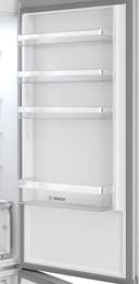 Bosch Freistehende Kühl-Gefrier-Kombination 203 x 60 cm, Serie 4, Total No Frost, VitaFresh XXL für länger frische Lebensmittel, Easy Access Shelf, Perfect Fit, Metall-Optik, KGN392LCG - 15