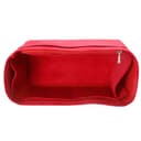 banbeln Organizador de bolso, organizador de bolsas de gamuza, material de gamuza, bolsa suave y no daña (Red, Slender Medium) - 8